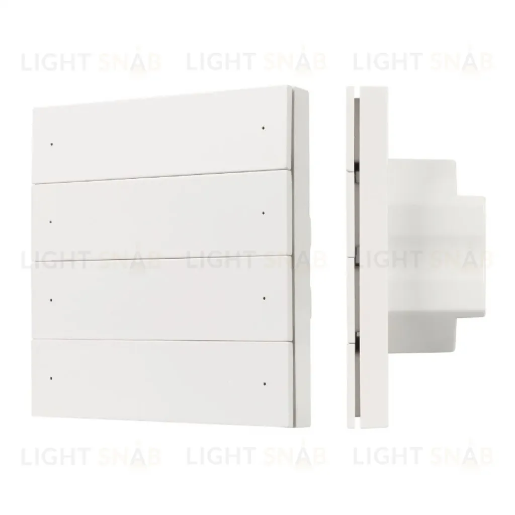Кнопочная панель Arlight SMART-DMX512-801-22-8G-8SC-DIM-IN White (230V, 2.4G) 037334 037334