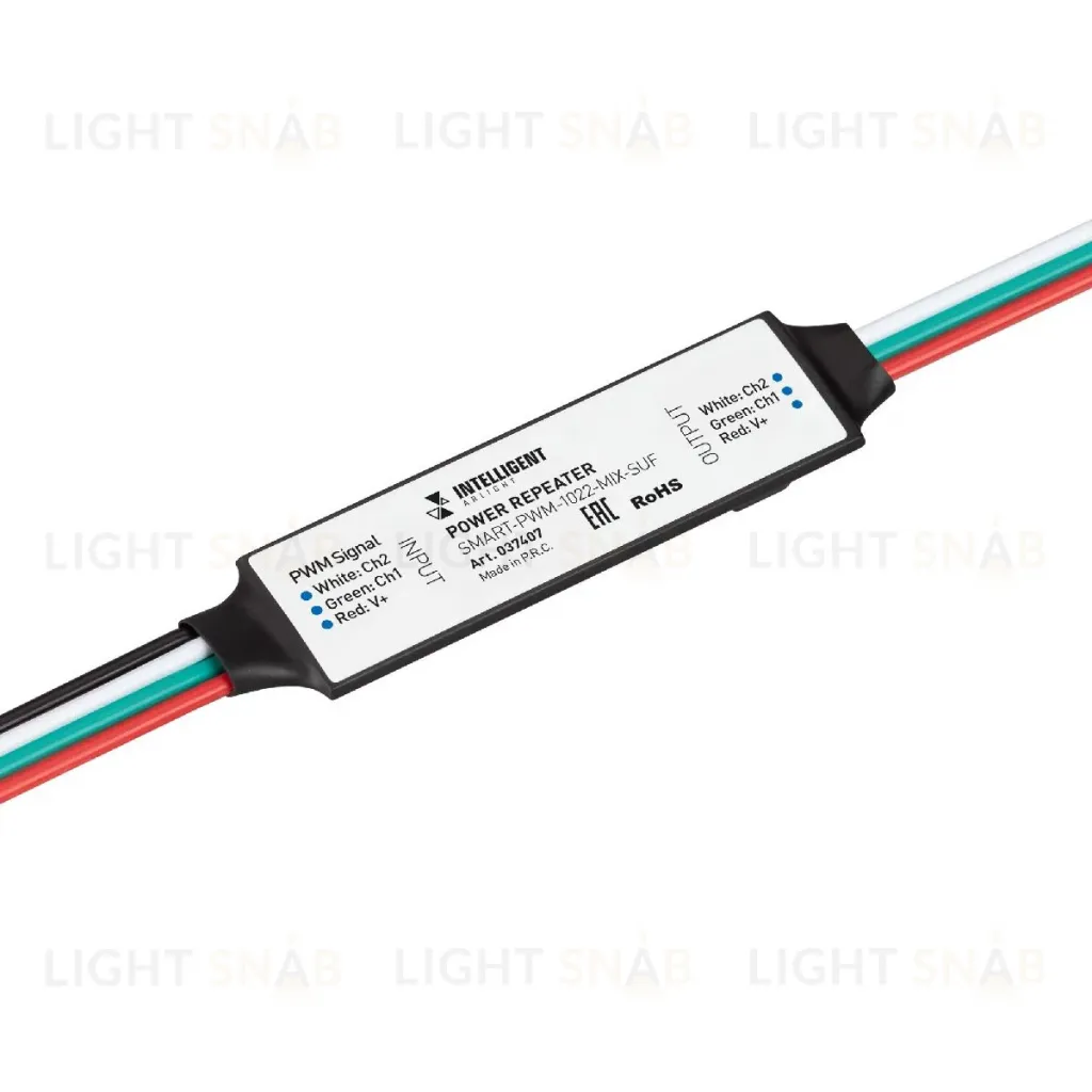 Усилитель Arlight SMART-PWM-1022-MIX-SUF (12-24V, 2x2.5A) 037407 037407
