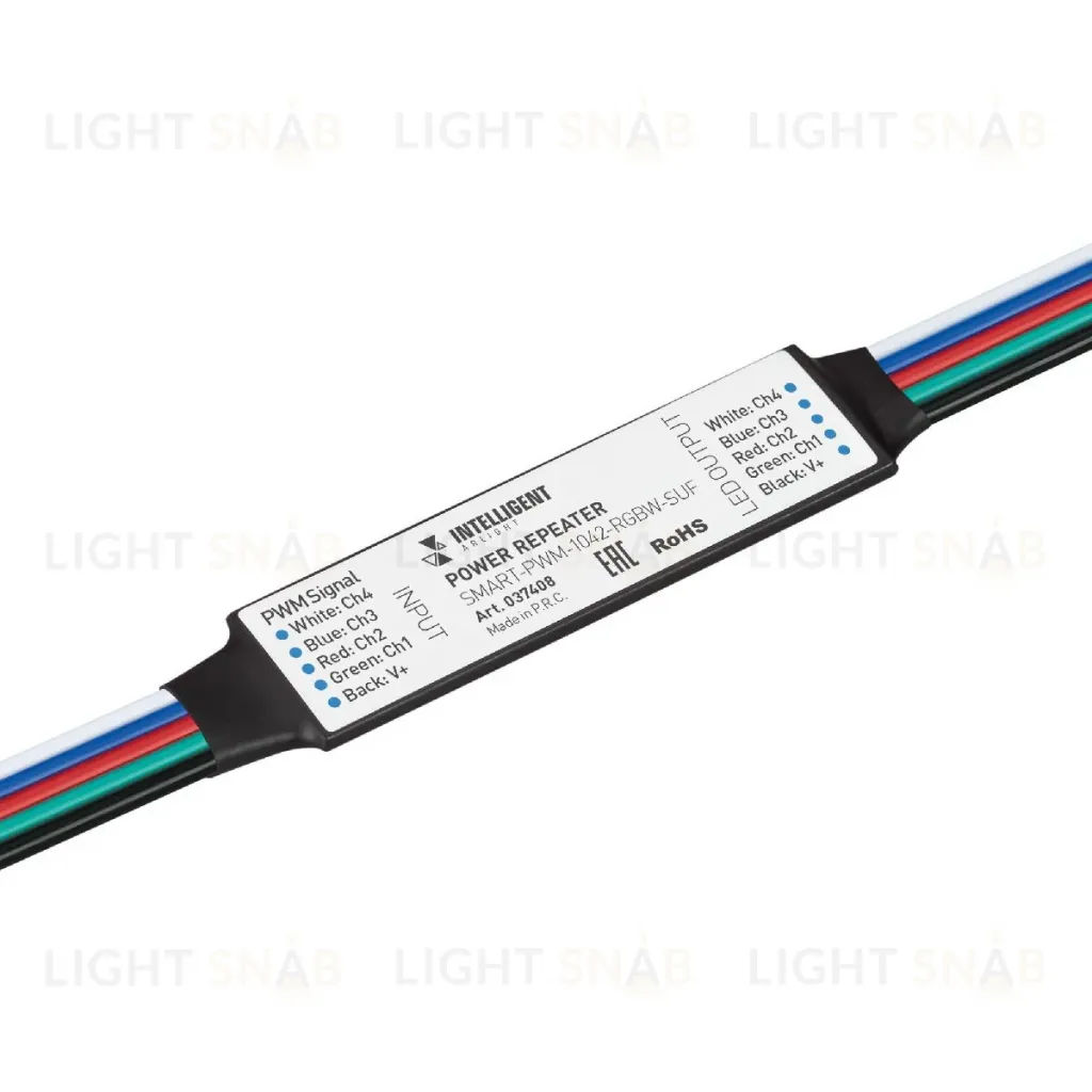 Усилитель Arlight SMART-PWM-1042-RGBW-SUF (12-24V, 4x1A) 037408 037408