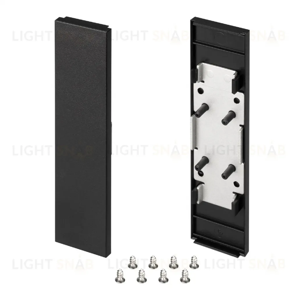 Заглушка Arlight SL-LINE-25100-DUAL BLACK глухая 033038 033038