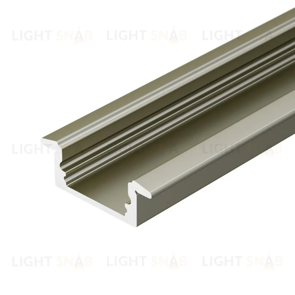 Профиль Arlight LINE-2308-F-2000 ANOD OLIVE GREY 038440 038440