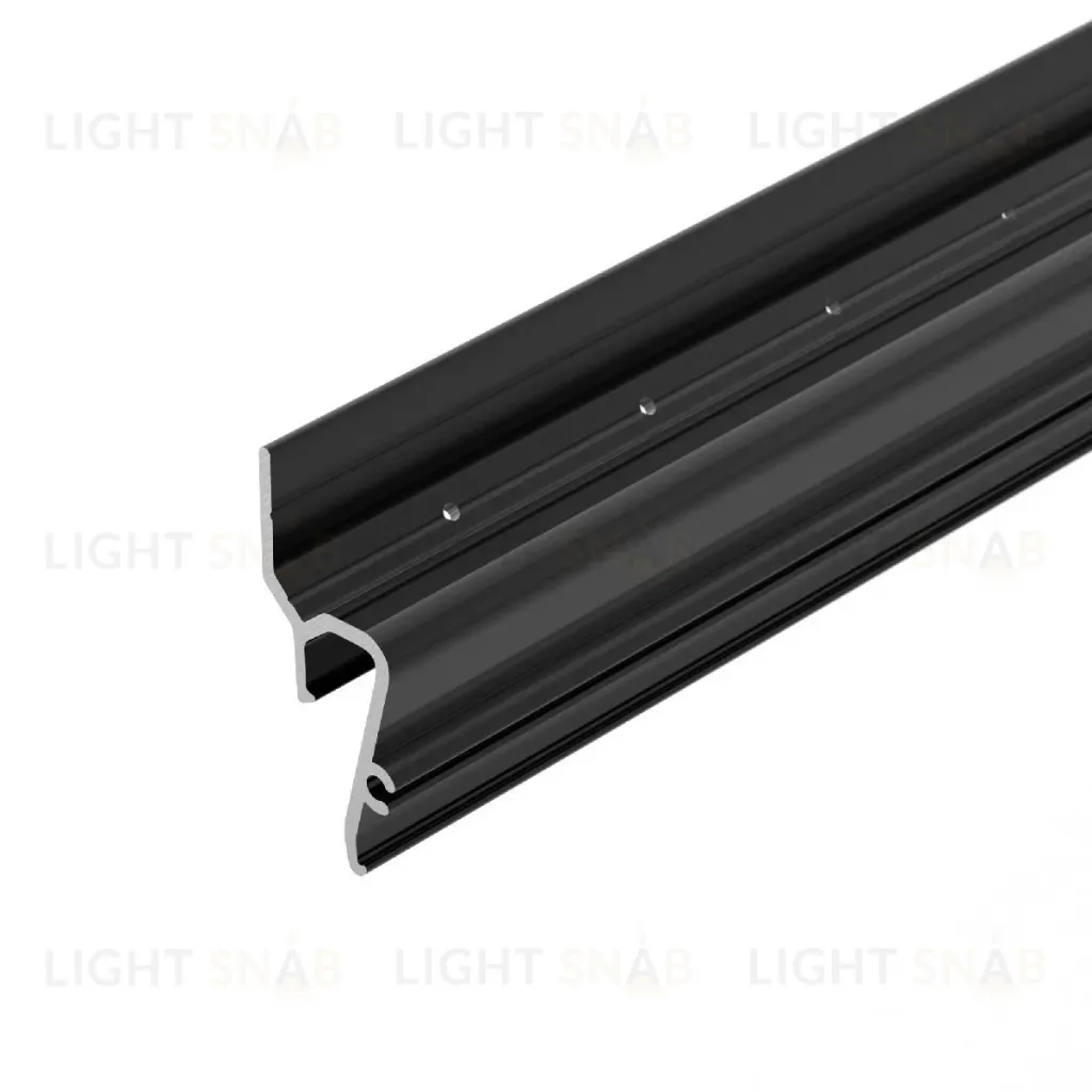 Профиль Arlight STRETCH-SHADOW-TECH-VENT-2000 BLACK (A2-DELTA) 041160 041160