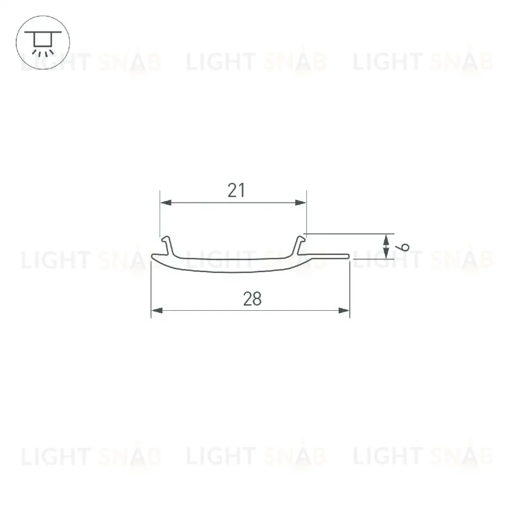 Экран Arlight STRETCH-S-20-WALL-SIDE-10m (RESPECT-ST) (Arlight, -) 040819 040819