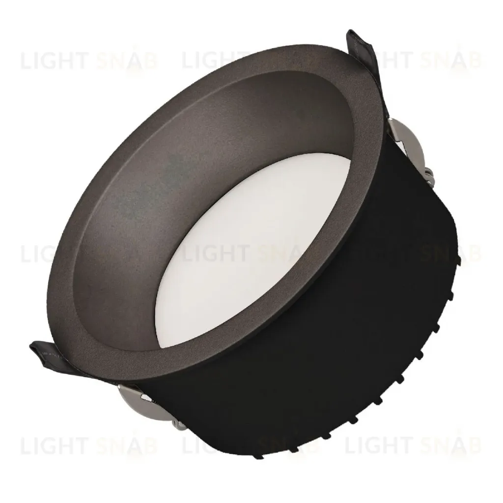 Встраиваемый светильник Arlight MS-DROP-BUILT-R137-24W Warm3000 (BK, 90 deg, 230V) 041499 041499