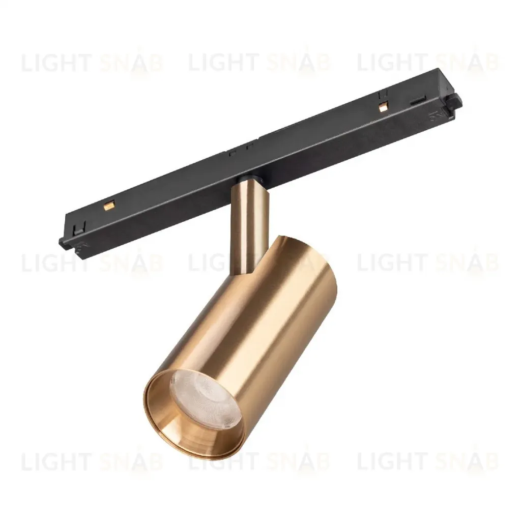 Трековый магнитный светильник Arlight MAG-ORIENT-SPOT-R45-12W Warm3000 (GD, 24 deg, 48V) 040890 040890