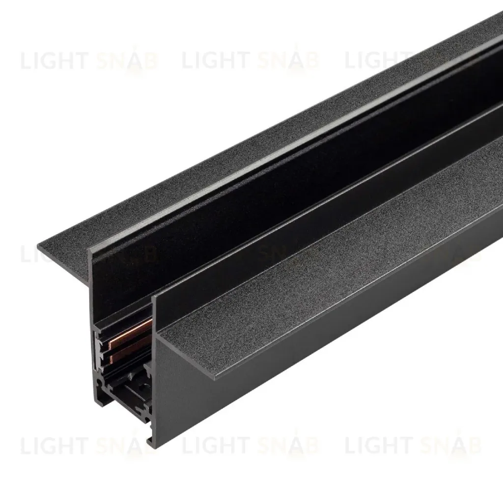 Шинопровод встраиваемый магнитный Arlight MAG-ORIENT-TRACK-2653-FDW-3000 (BK, FLAT) 041440 041440