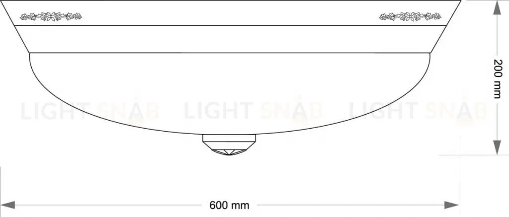 Потолочная люстра Kutek Bellagio BEL-PL-3(P)CR BEL-PL-3(P)CR
