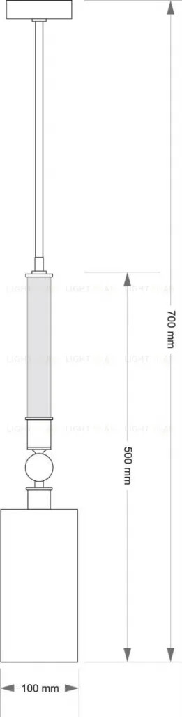 Подвесной светильник Kutek Lea LEA-ZWM-1(BN/A) LEA-ZWM-1(BN/A)