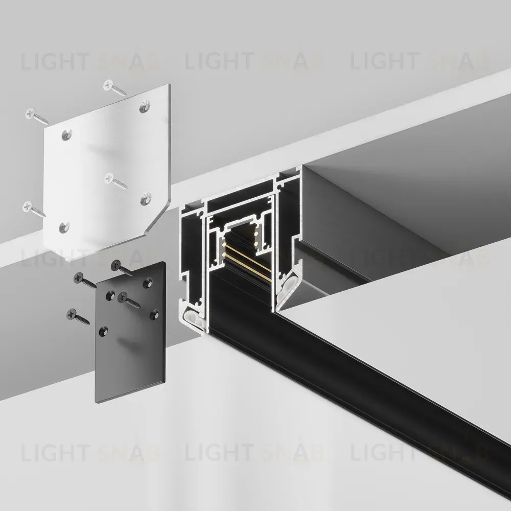 Алюминиевый профиль Maytoni Technical Magnetic track system Gravity TRA010MP-212S TRA010MP-212S