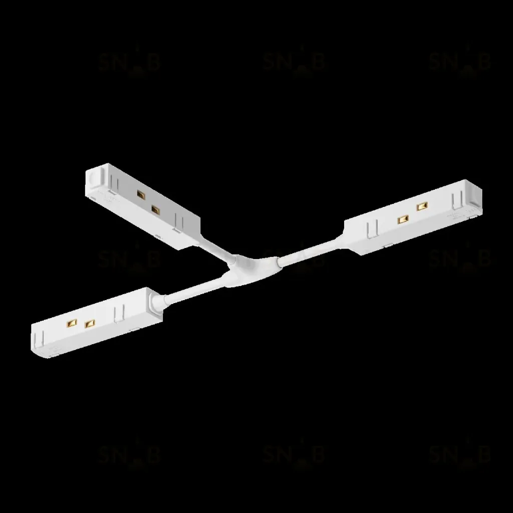 T-образный коннектор питания для магнитного шинопровода Maytoni Technical Magnetic track system Gravity TRA004CWT-22W TRA004CWT-22W
