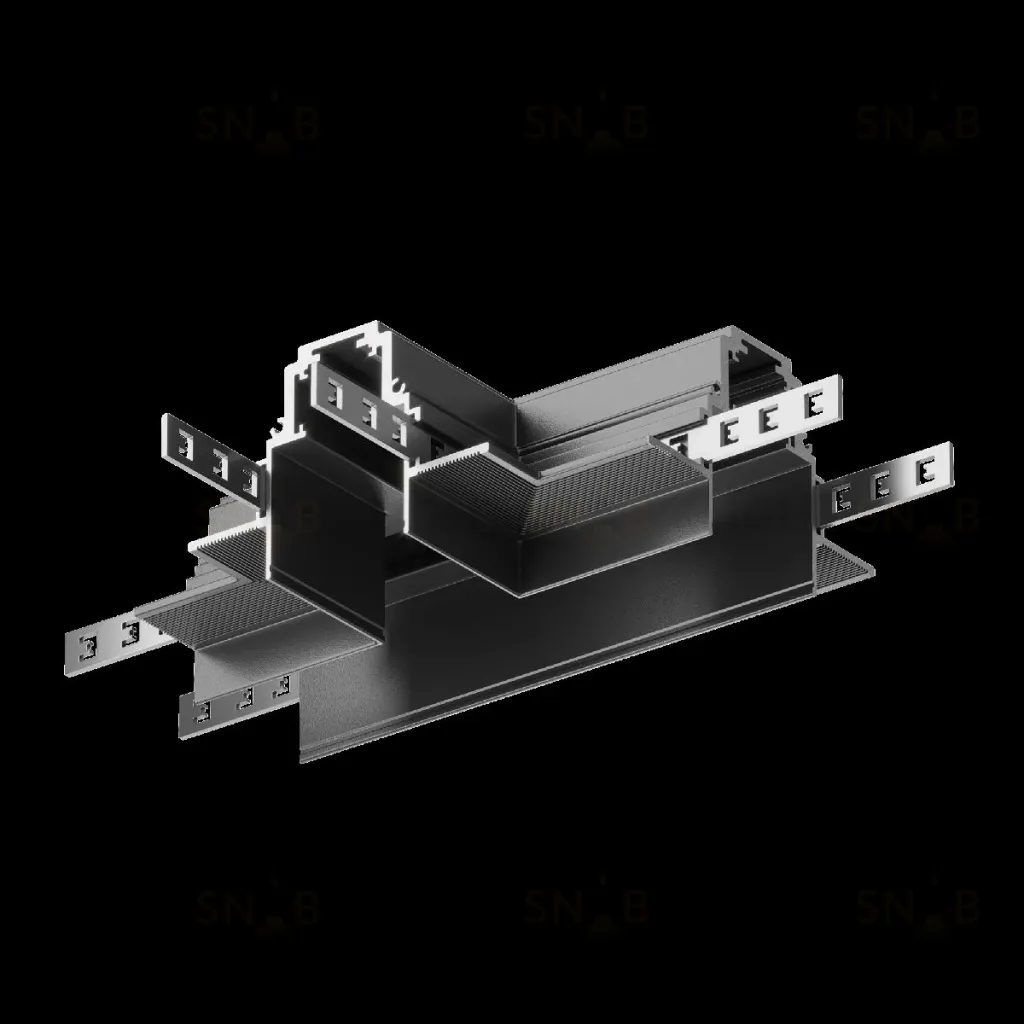 Угол-соединитель для магнитного шинопровода Maytoni Technical Magnetic track system Gravity TRA010CT-42B TRA010CT-42B