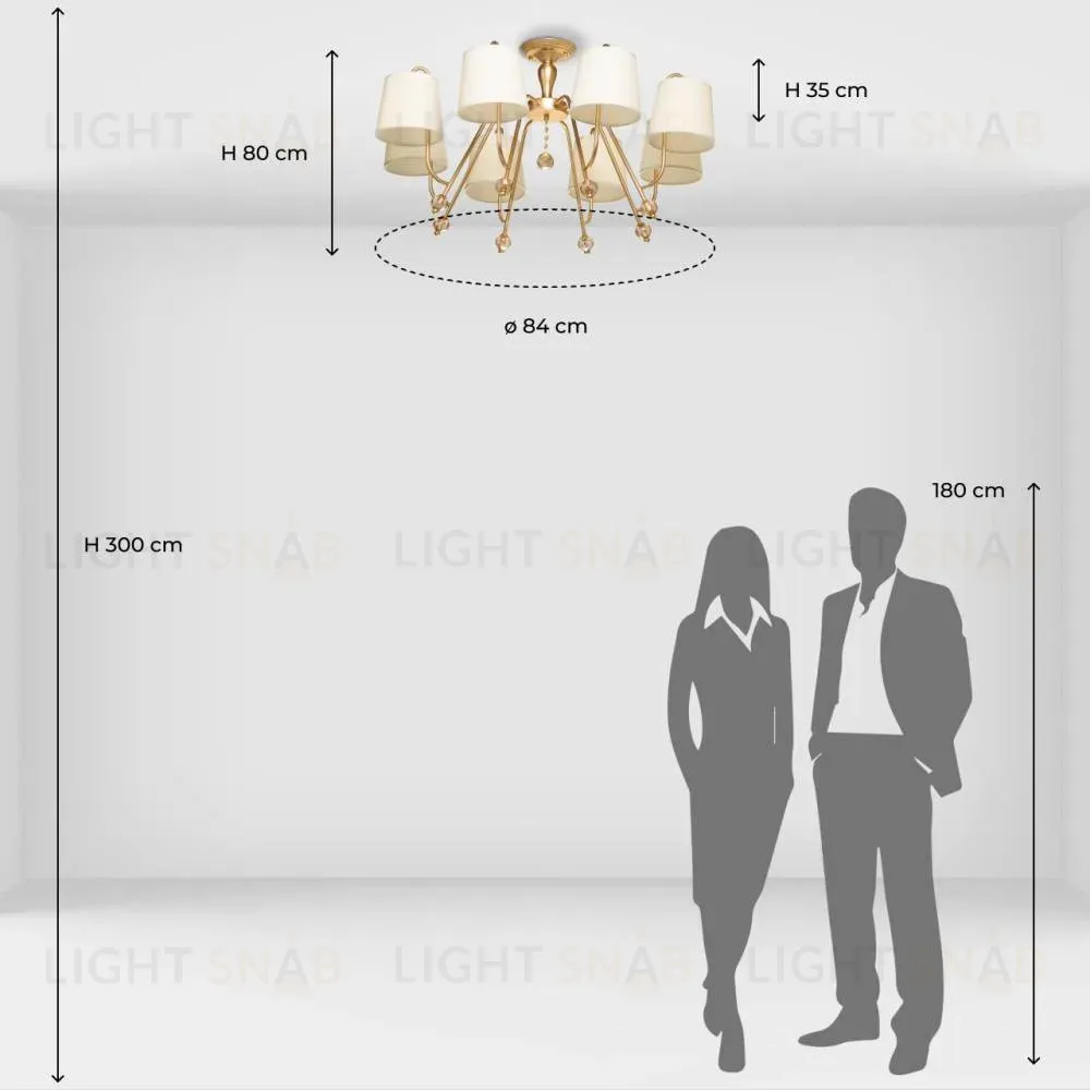 Подвесная люстра MW-Light Вега 329012308 329012308