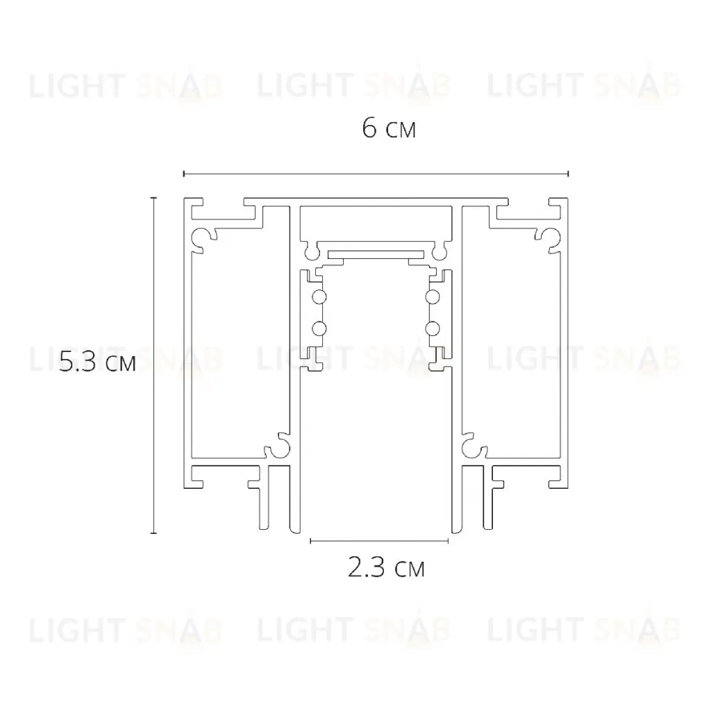 Шинопровод магнитный Arte Lamp Linea-Accessories A474206 A474206