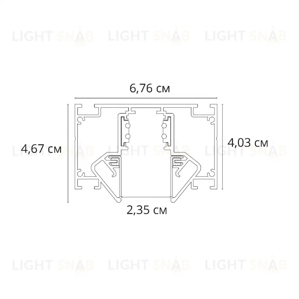 Шинопровод магнитный Arte Lamp Linea-Accessories A473206 A473206