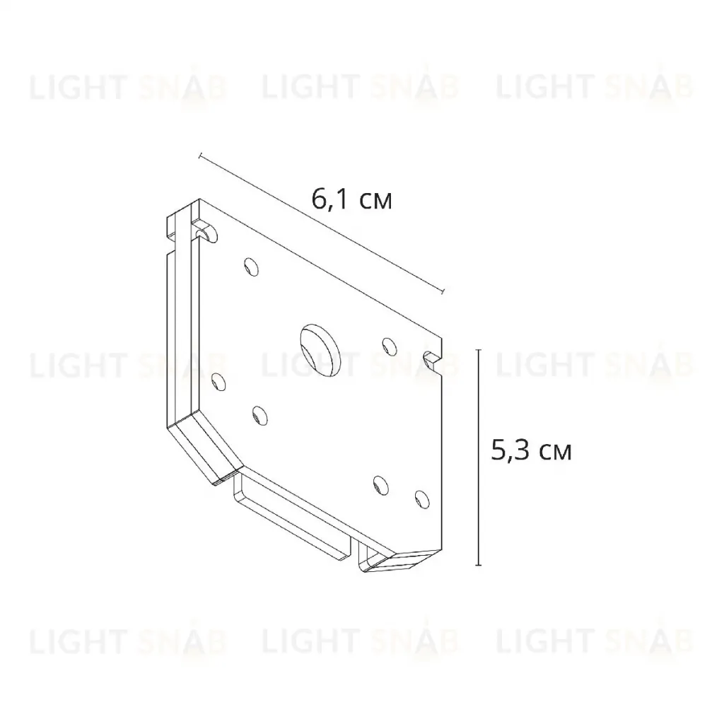 Заглушка для магнитного шинопровода Arte Lamp Linea-Accessories A484233E A484233E