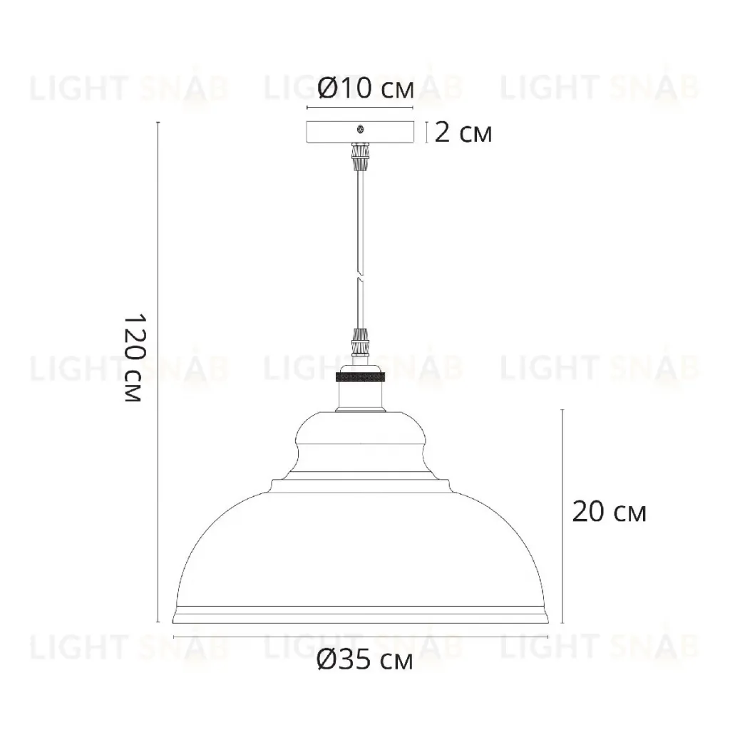 Подвесной светильник Arte Lamp Cappello A7039SP-1BK A7039SP-1BK