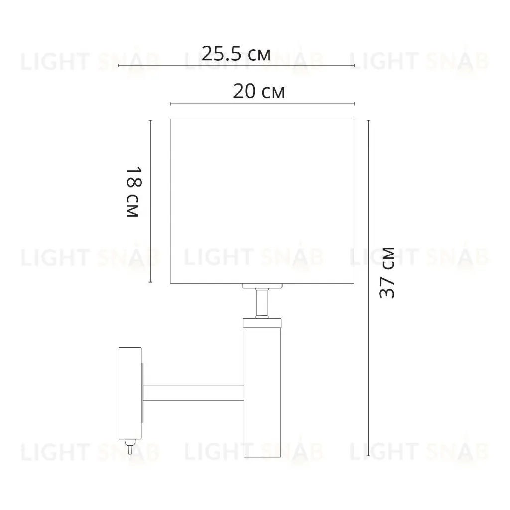Бра Arte Lamp Robert A5029AP-1SS A5029AP-1SS