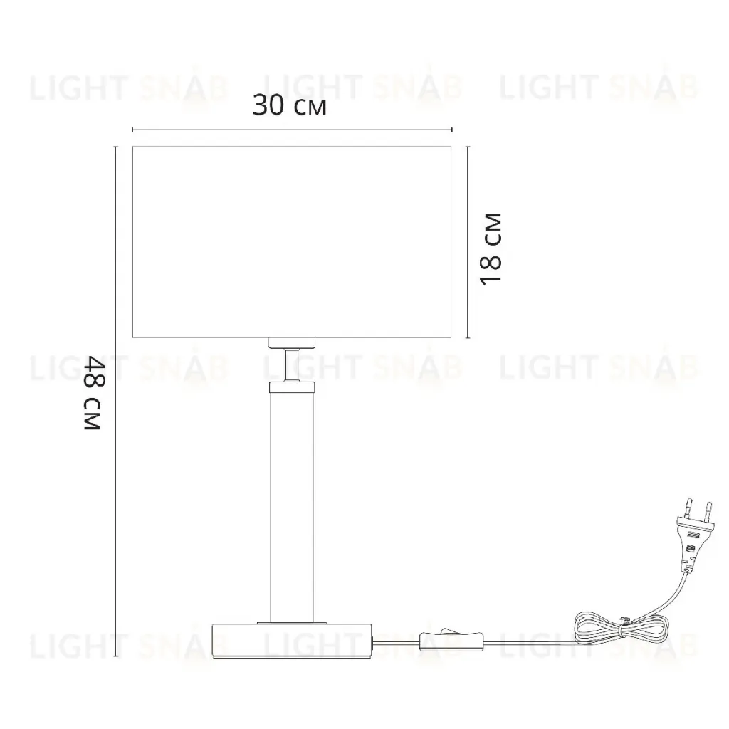 Настольная лампа Arte Lamp Robert A5029LT-1SS A5029LT-1SS