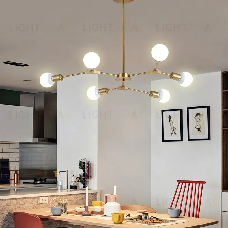 Люстра на штанге ImperiumLoft Late 101722-26 101722-26
