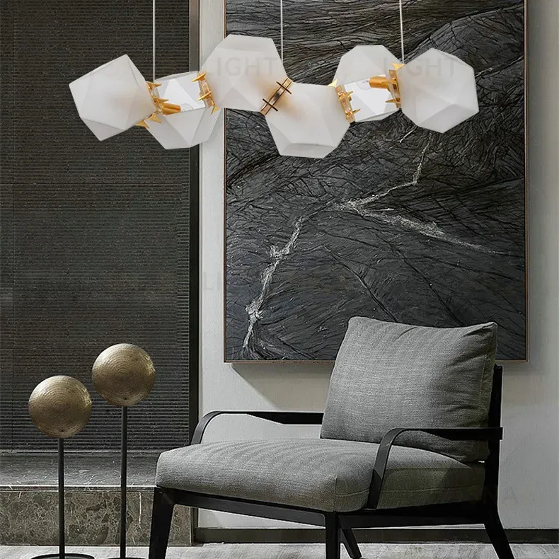 Подвесная люстра ImperiumLoft Gabriel Scott Welles Glass 123396-22 123396-22