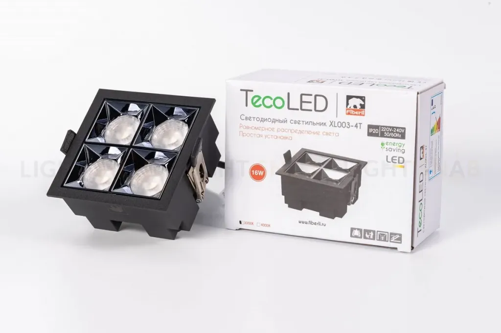 Встраиваемый светильник Fiberli XL003-4T 12130303 12130303