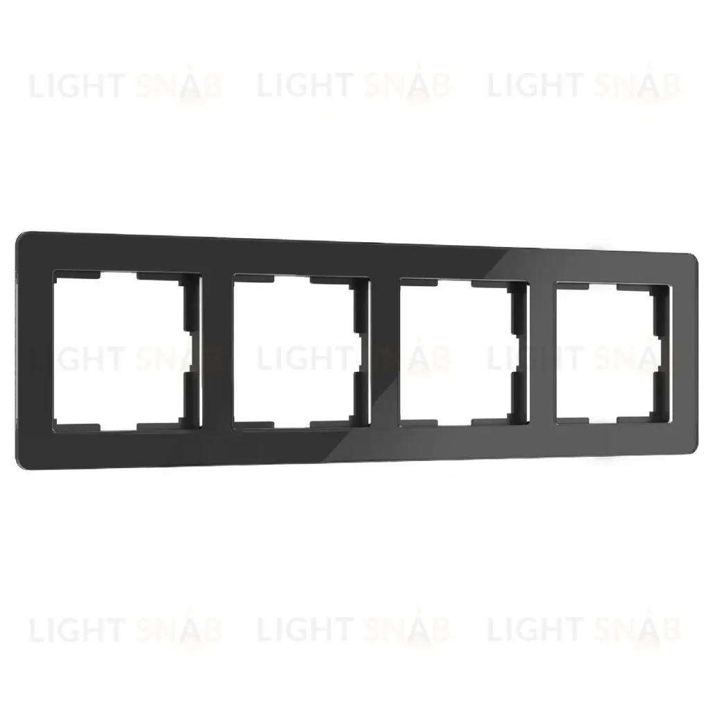 Рамка на 4 поста Werkel Acrylic 4690389190544 W0042708 a062133 4690389190544