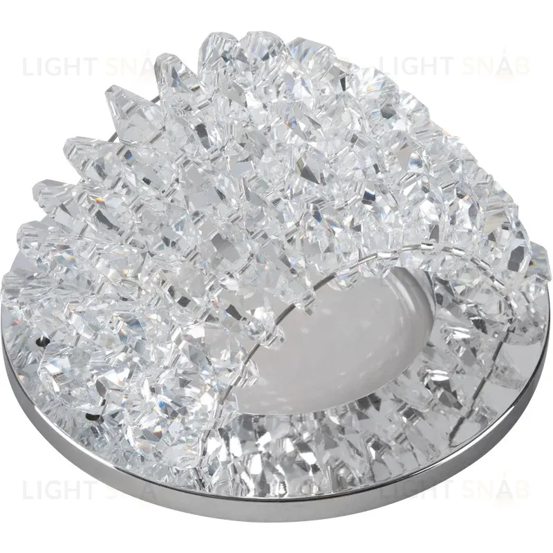 Встраиваемый светильник Fametto DLS-P110 GU5.3 CHROME/CLEAR 10732 DLS-P110 GU5.3 CHROME/CLEAR