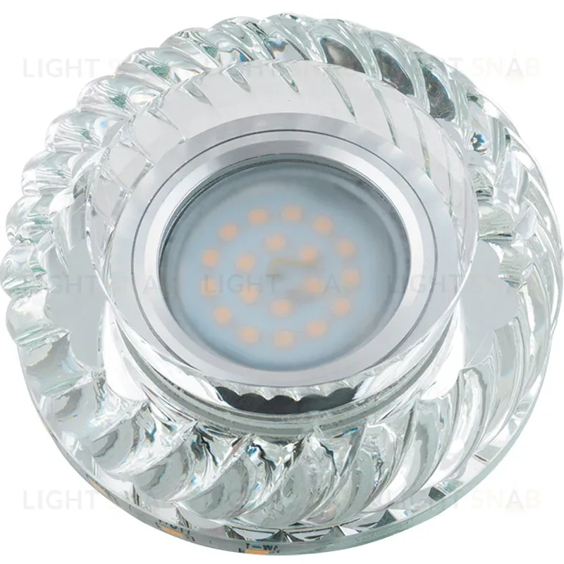 Встраиваемый светильник Fametto Luciole DLS-L123 GU5.3 GLASSY/CLEAR/RGB UL-00000374 DLS-L123 GU5.3 GLASSY/CLEAR/RGB