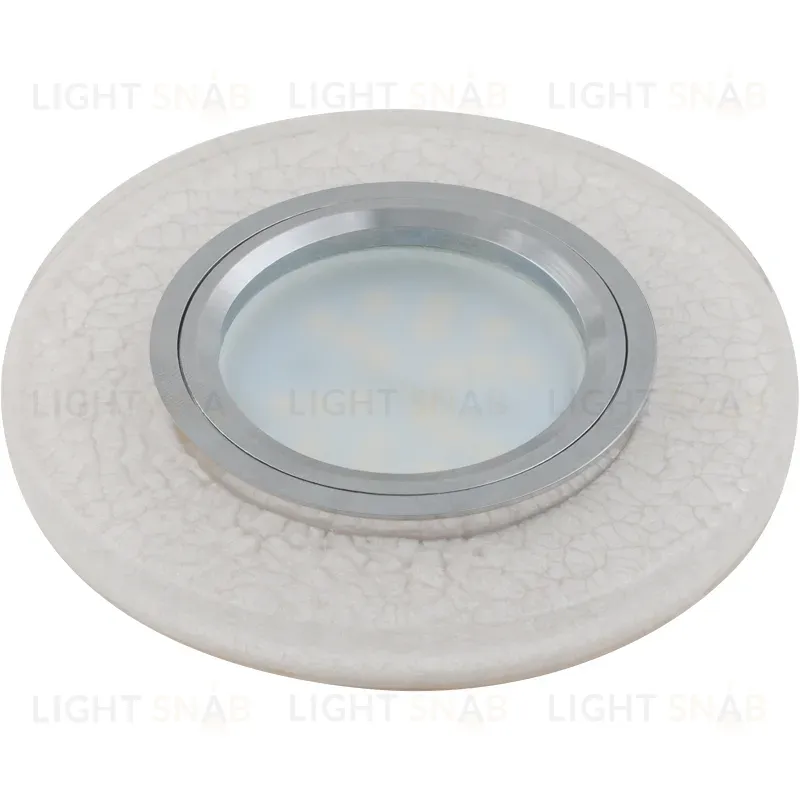 Встраиваемый светильник Fametto Luciole DLS-L104 GU5.3 CHROME/WHITE 10718 DLS-L104 GU5.3 CHROME/WHITE