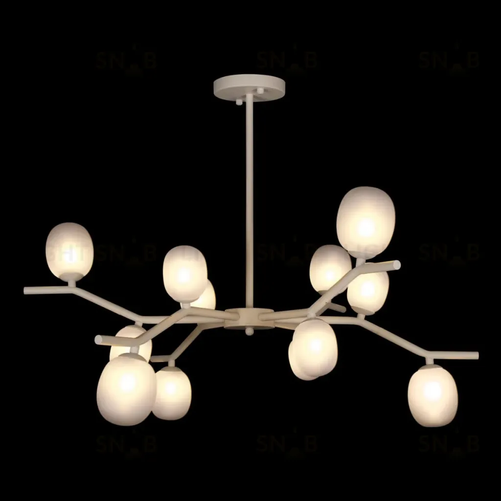 Люстра на штанге Loft IT Sakura 10212/12 White 10212/12 White