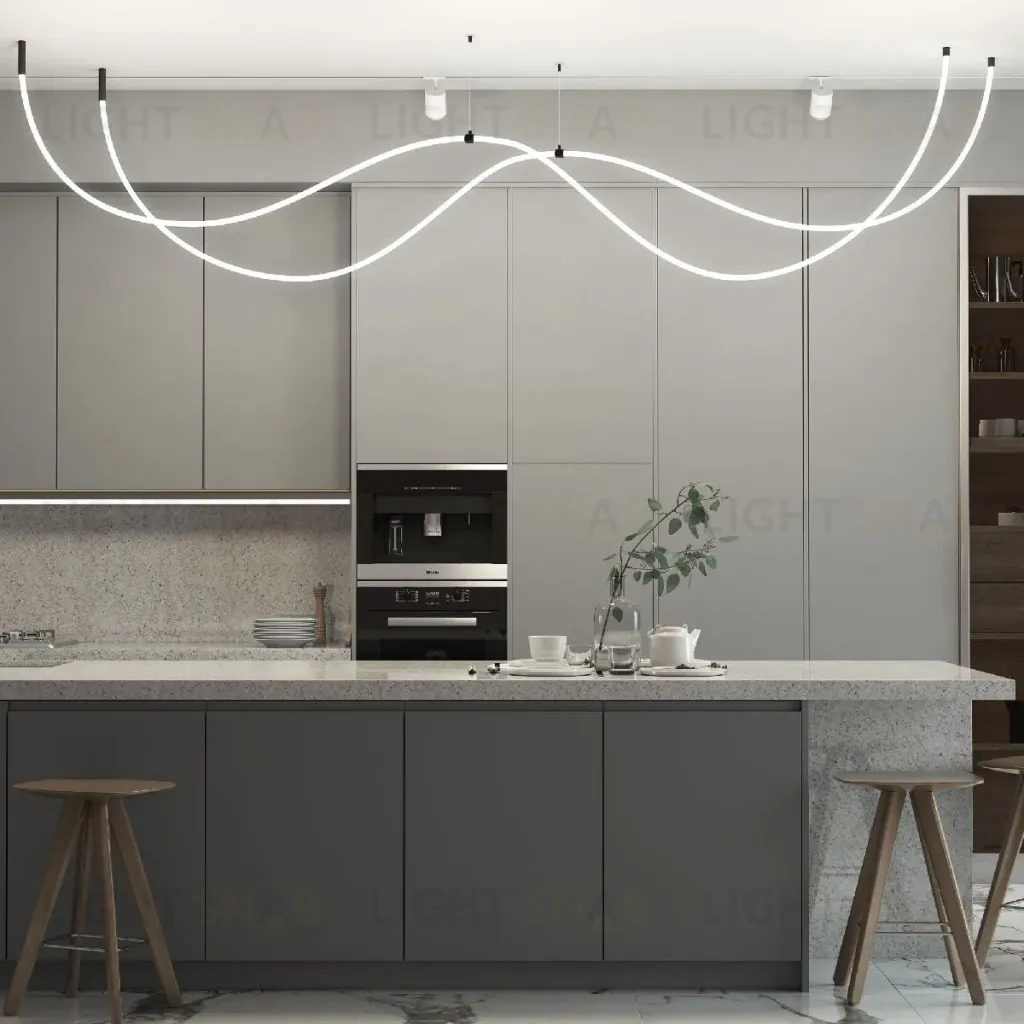 Подвесной трос для круглого гибкого неона Elektrostandard Full light FL 2830 черный 4690389196010 a063441 4690389196010