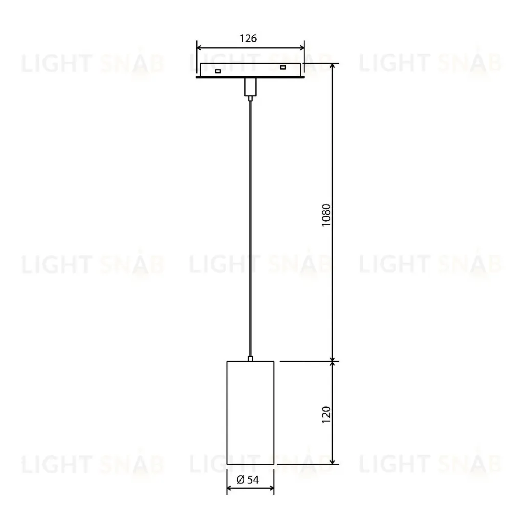 Трековый подвесной магнитный светильник Elektrostandard Slim magnetic 85520/01 4690389195143 a063427 4690389195143