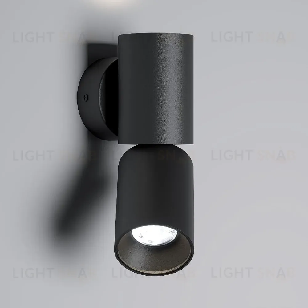 Настенный светильник Elektrostandard Deep 40126/LED черный 4690389193880 a062926 4690389193880