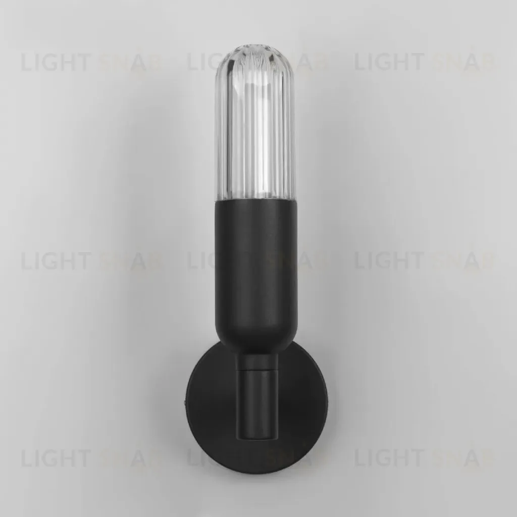 Уличный настенный светильни Elektrostandard Isida 35165/U черный 4690389194146 a062884 4690389194146