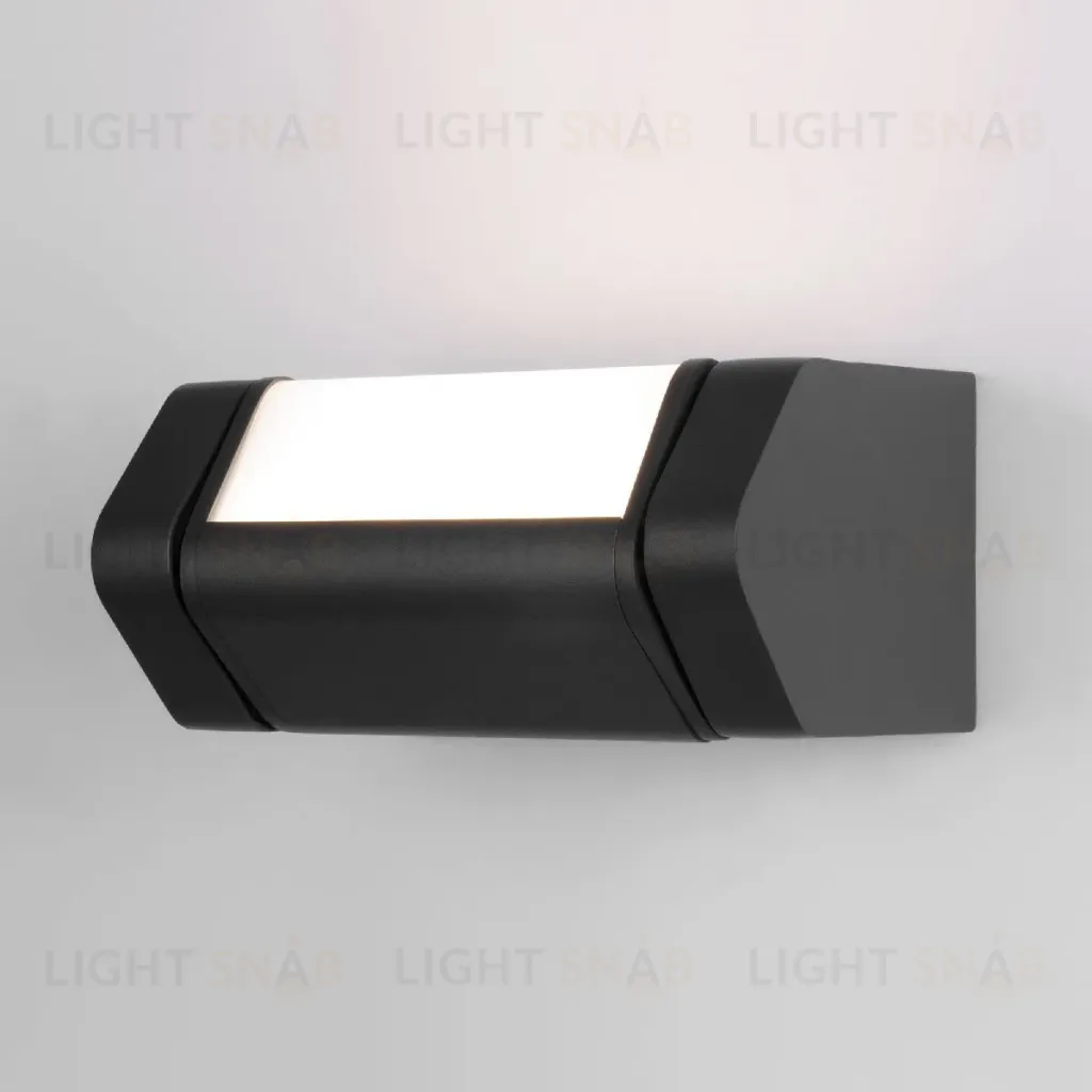 Уличный настенный светильни Elektrostandard Dors 35163/D черный 4690389194160 a062882 4690389194160