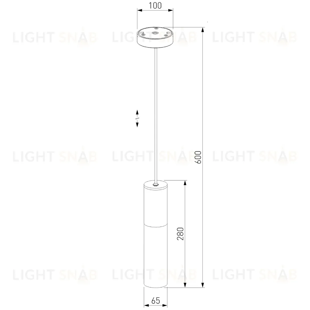 Уличный подвесной светильник Elektrostandard Glas 5602 TECHNO серый 4690389193552 a062781 4690389193552