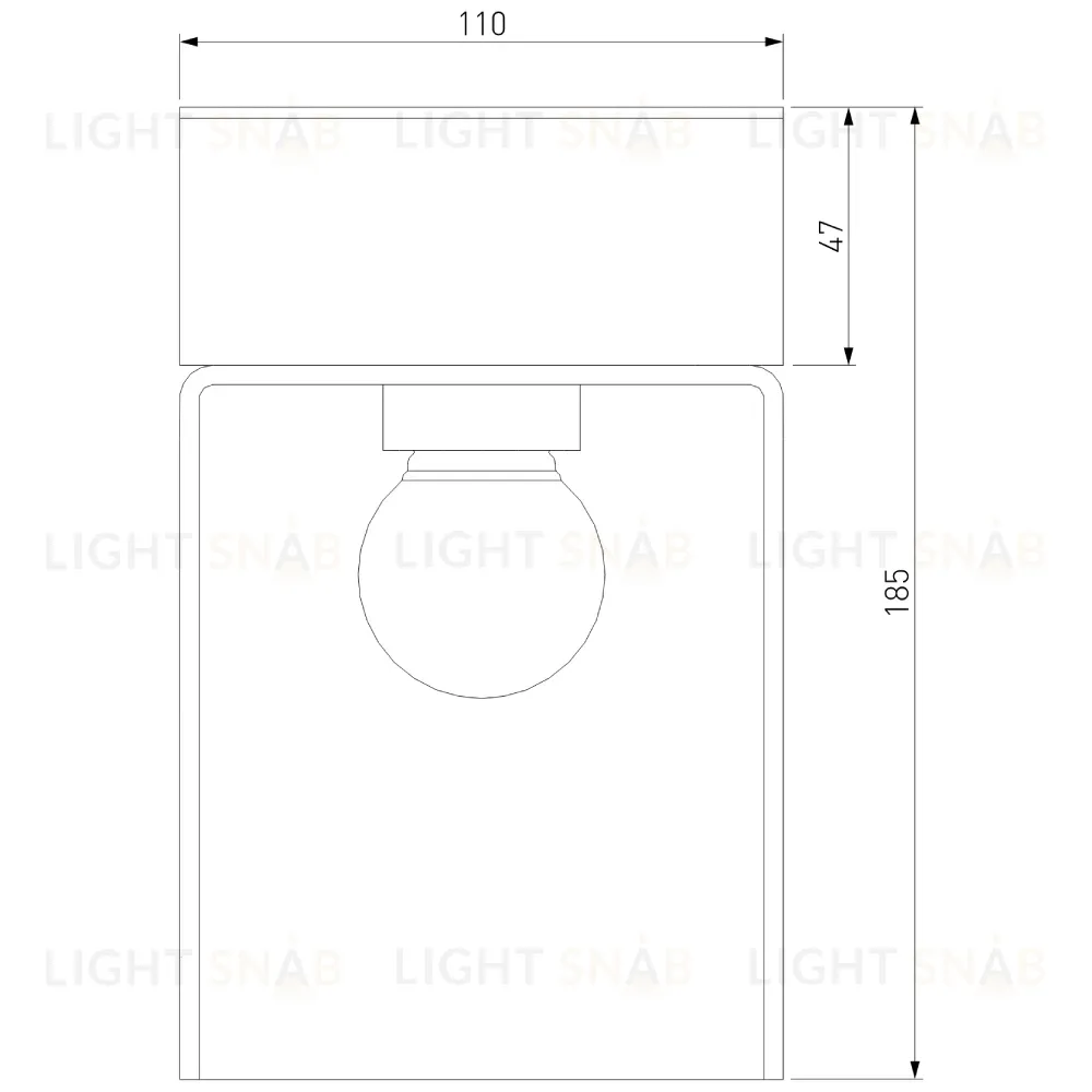 Уличный потолочный светильник Elektrostandard Atrani 35085/F черный 4690389193682 a062521 4690389193682