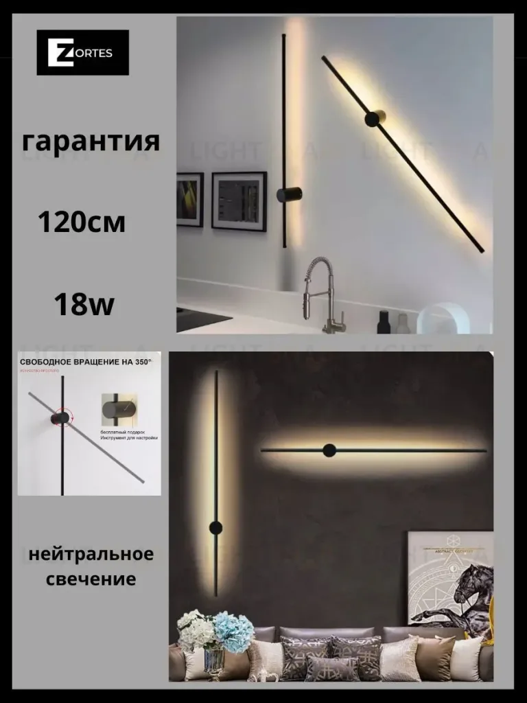 Настенный светильник Zortes Anto ZRS.90612.15 ZRS.90612.15