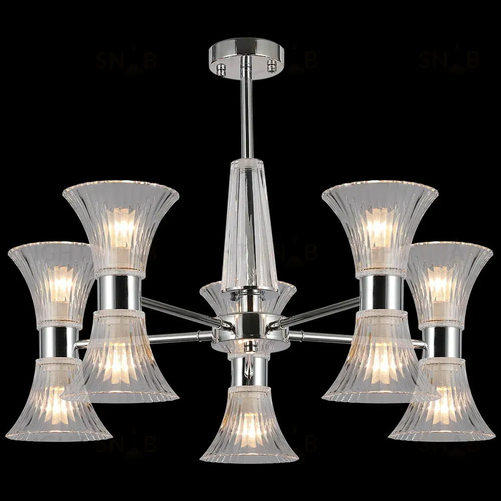 Люстра на штанге Illumico IL0288-10P-79 CR IL0288-10P-79 CR