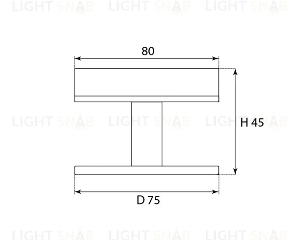 Адаптер к треку для светильников IT02-005, IT02-010 Italline IT08-8016 black IT08-8016 black
