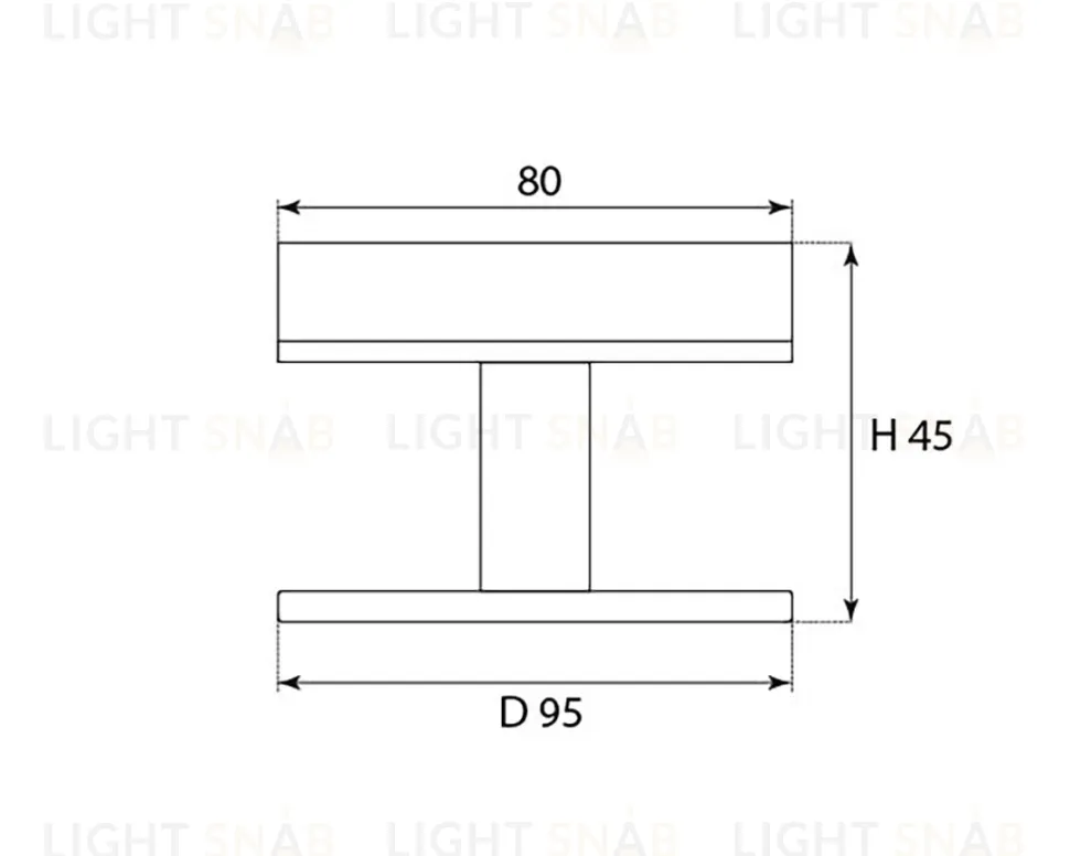 Адаптер к треку для светильников IT02-006, IT02-011 Italline IT08-8017 black IT08-8017 black
