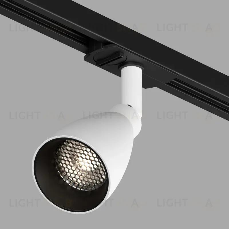 Трековый однофазный светильник Denkirs Bell DK6050-BW+BK DK6050-BW+BK