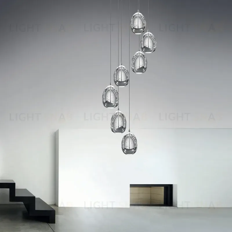 Подвесная люстра DeLight Collection Terrene MD13003023-7A chrome MD13003023-7A chrome