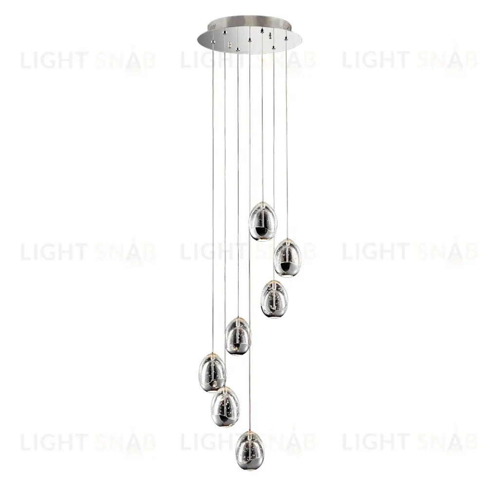 Подвесная люстра DeLight Collection Terrene MD13003023-7A chrome MD13003023-7A chrome