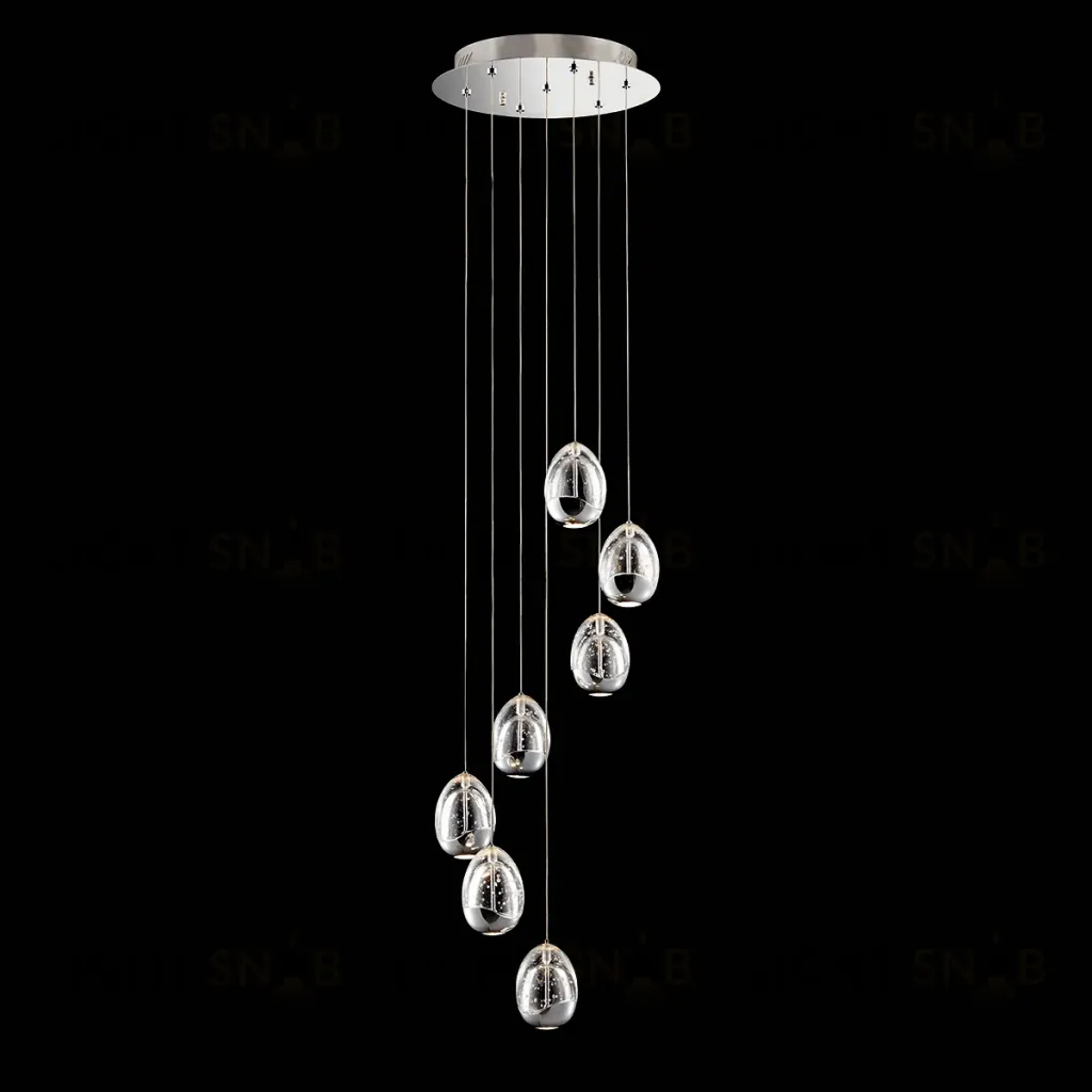 Подвесная люстра DeLight Collection Terrene MD13003023-7A chrome MD13003023-7A chrome