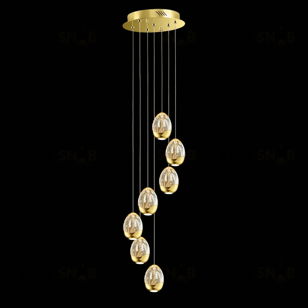 Подвесная люстра DeLight Collection Terrene MD13003023-7A gold MD13003023-7A gold