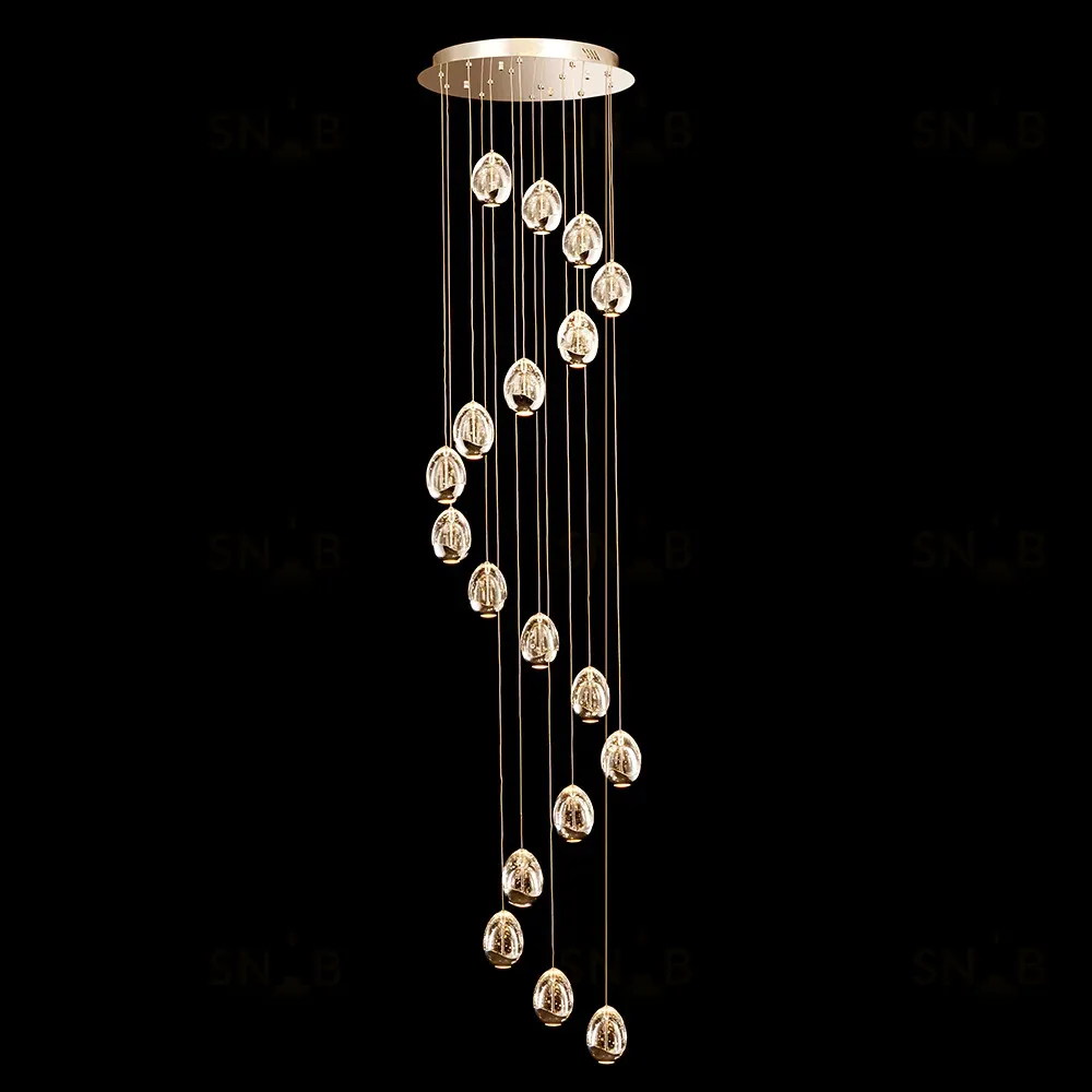 Каскадная люстра DeLight Collection Terrene MD13003023-18A gold MD13003023-18A gold