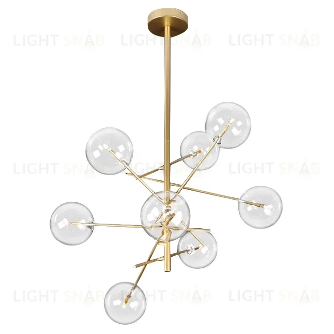Люстра на штанге DeLight Collection Globe Mobile 9307P-8A gold 9307P-8A gold