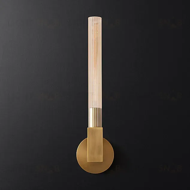 Бра DeLight Collection Cannele KM0550W-1 brass KM0550W-1 brass
