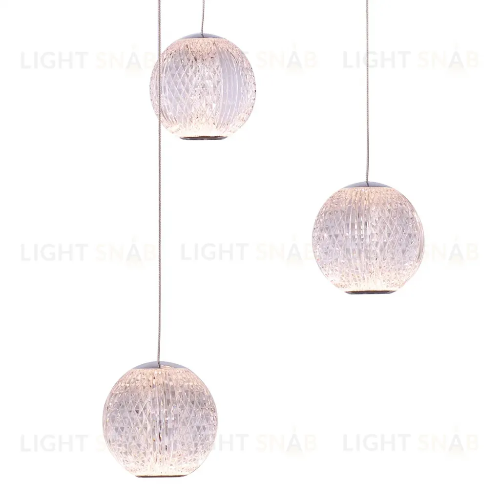 Подвесная люстра DeLight Collection Elliot Diamante MD20001012-7A chrome MD20001012-7A chrome